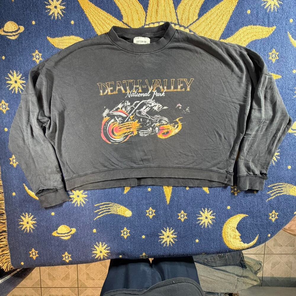 Cotton on black death valley